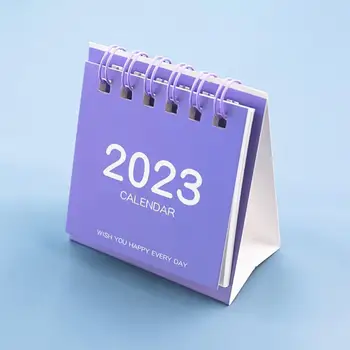 Patvarus vientisos Spalvos Dekoratyvinės liepos 2022 m. gruodžio 2023 Stalinis Kalendorius, skirtas 