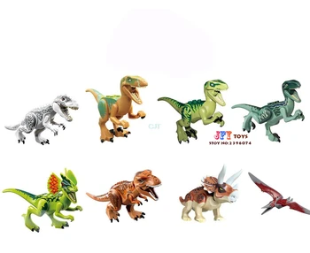 1/ 77001 Juros periodo Pasaulyje Dinozaurų Pasaulyje, Pteranodon D-REX Tyrannosaurs Rex Plytų Modelio blokai Žaislai Vaikams juguetes