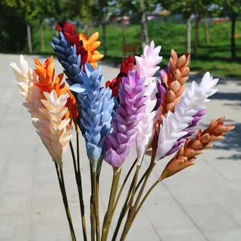 1pc imbieras gėlės dirbtinio šilko gėlių, vestuvių šalis salės dekoravimas namų gėlių išdėstymas netikrą gėlės