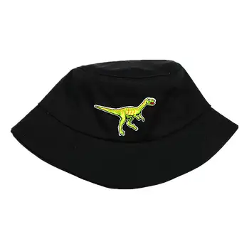 2021 Dinozauras, Siuvinėjimas Medvilnės Kibiro Kepurę Žvejys Skrybėlę Lauko Kelionių Skrybėlė nuo Saulės Bžūp Skrybėlės Moterims ir Vyrams 92