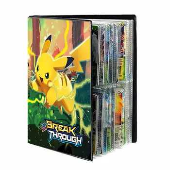240Pcs Pokémon Žemėlapis Kortelės Turėtojas, Pokemon Kortas Albumą Knyga Žaidimas Ženklų Kolekcijas Rišiklio Katalogą Pakrautas Sąrašą Žaislas Dovana vaikas