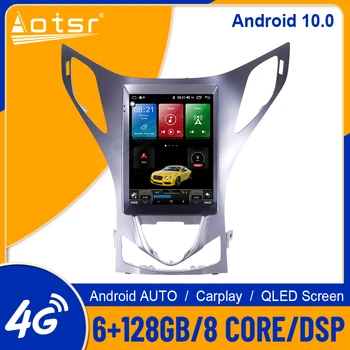 6G+128GB Už Hyundai Azera 2011 m. 2012 Radijo Android10.0 Tesla Ekrano Automobilio Multimedijos Grotuvas GPS Navigacija, Auto Stereo Carplay
