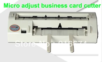 Greitas, Nemokamas pristatymas Micro Reguliuoti A4 formato vizitinę kortelę slitter automatinė kortelės pjoviklis su A4 dydis Reguliuojamas