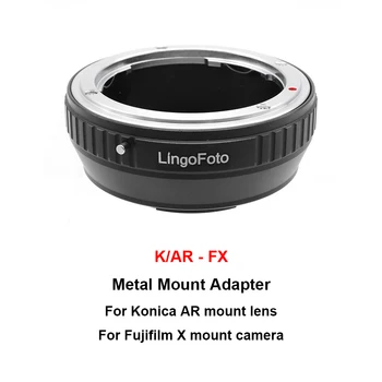 K/AR-FX Mount Adapteris Žiedas, skirtas Konica AR pritvirtinkite objektyvą prie Fujifilm X mount kamera XA,XE,XT, 