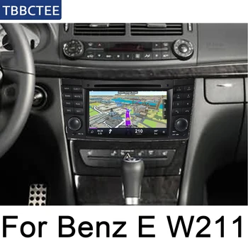 Mercedes Benz E Class W211 2002 2003 2004 2005 2006 2007 2008 2009 NTG Automobilio Multimedijos Grotuvas AndroidMap GPS DVD Autoaudio