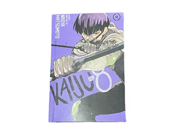 Nauja Knyga Anime Kaiju Nr. 8 Tūrio 4 Japonija Jaunimo Paauglių Fantazijos Mokslo Paslaptis Nežinia Lietuvių Komiksų Manga Knygą Anglų Versija