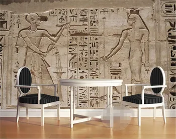 Sienų Apmušalai Namų Dekoro Nuotraukų Fono Sienos Popieriaus Fotografija Kultūros Reliktus Civilizacijų Egiptas Vonios Kambarys Didelis Sienos Freskos