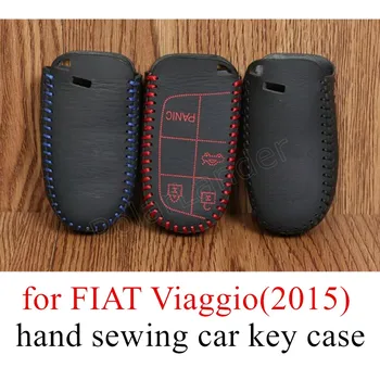 Tik raudonas automobilis aksesuaras Atveju FIAT Viaggio(2015 M.) Ranka siuvimo klavišą padengti 