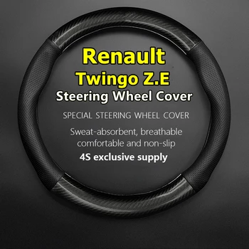 Už Renault Twingo Z. E Vairas Padengti Natūralios Odos Anglies Pluošto Jokio Kvapo